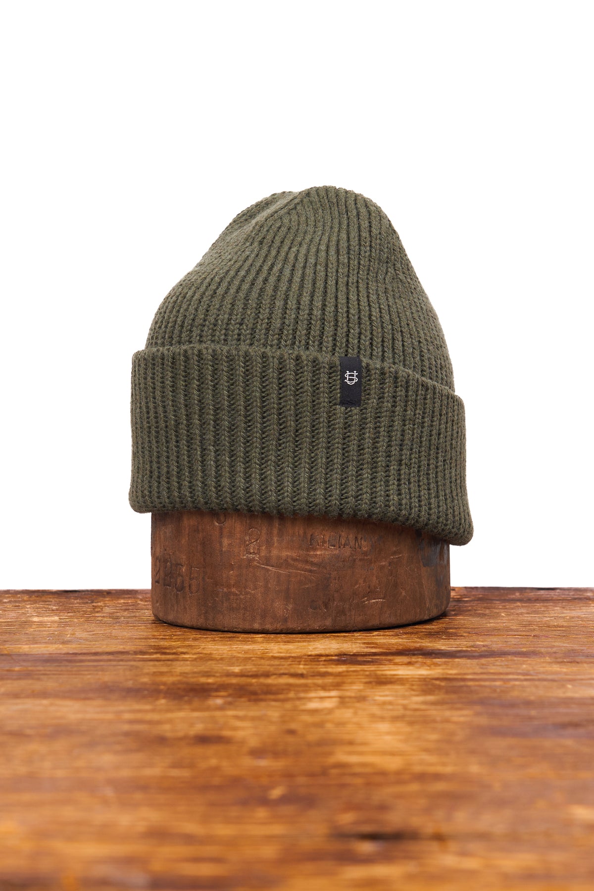 NEW Brunswick Green Merino Wool and Recycled Polyester "In The City" Beanie