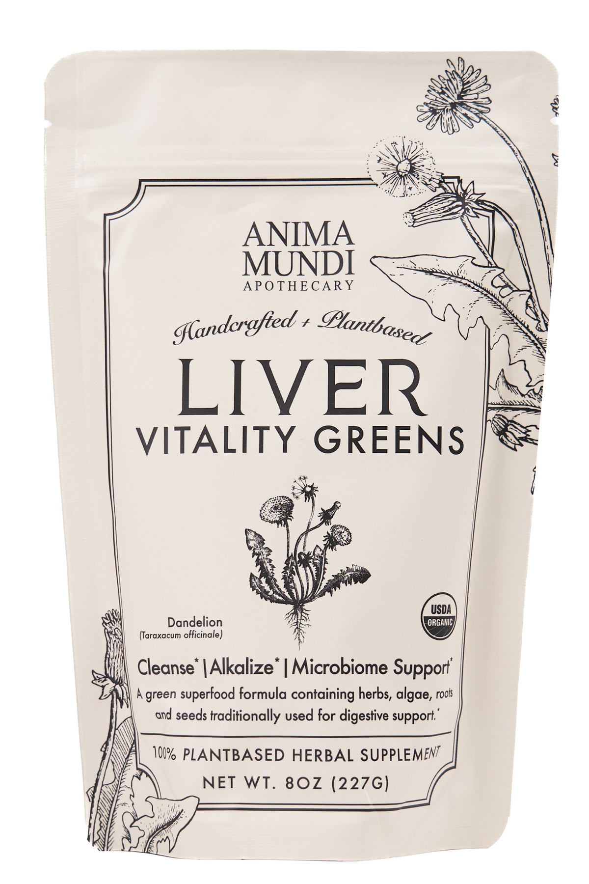 Anima Mundi Herbals LIVER VITALITY GREENS