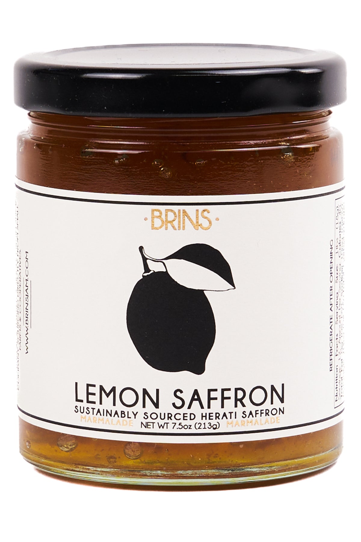 Lemon Safron Jam 7.5oz