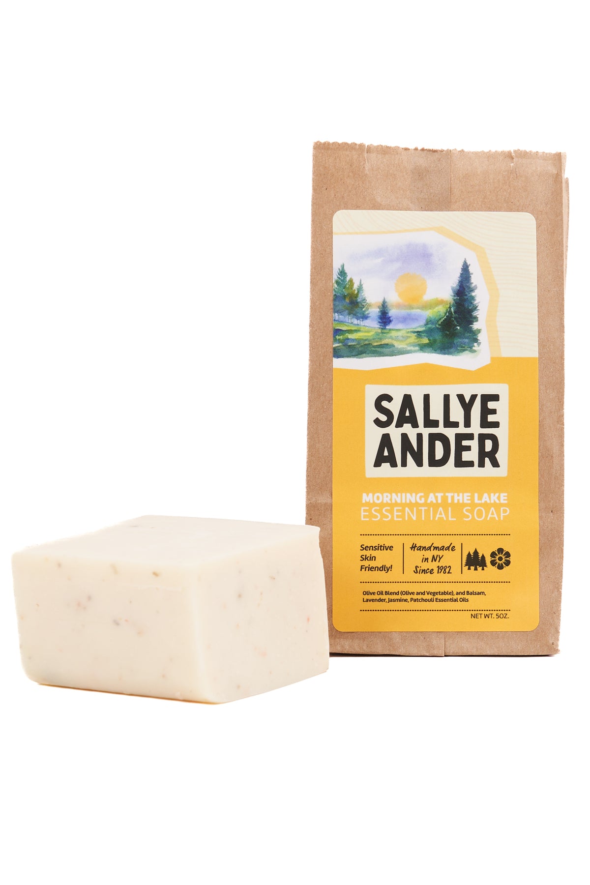 Sallyeander Soap - Morning at the Lake Essential Oil Soap