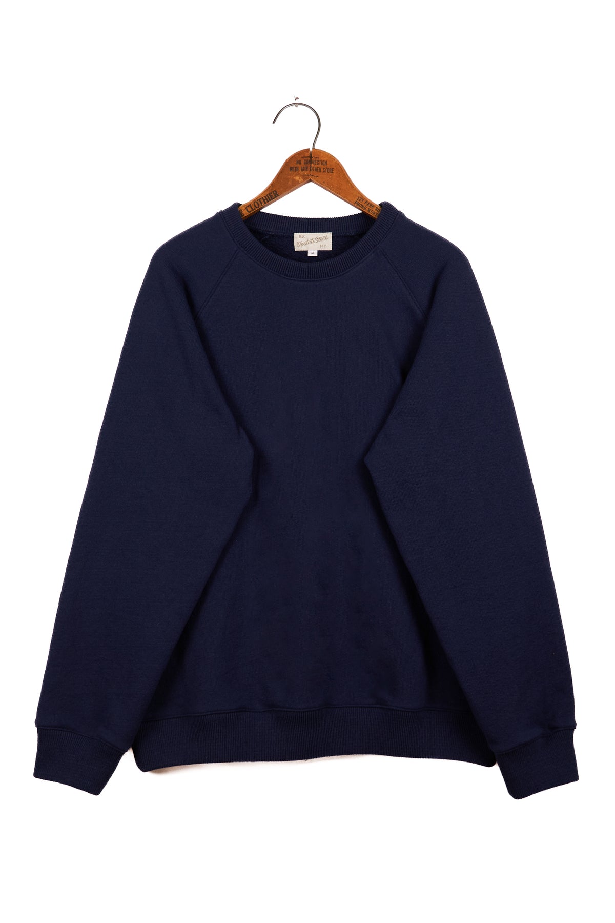 Amagansett Beach Upcycled Terry Cotton Sweater - Navy