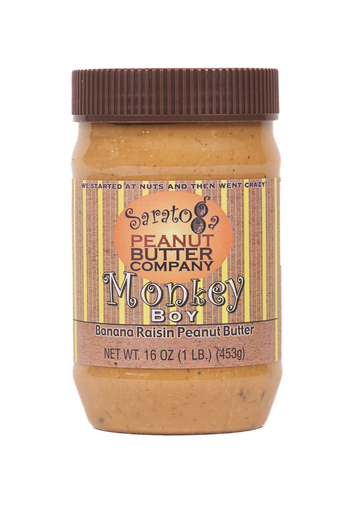 Saratoga Peanut Butter Company  MONKEY BOY