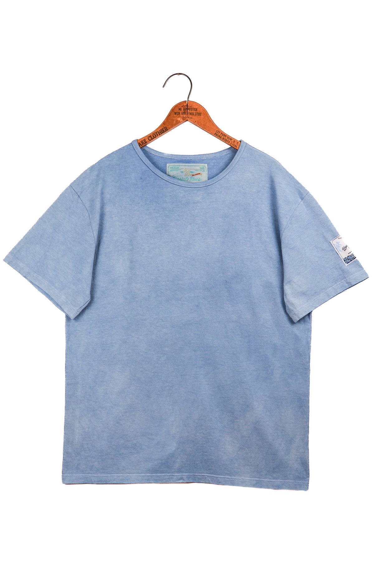 The 50/50 Shirt - CLASSIC TEE - Yamato Japanese Indigo Dyed