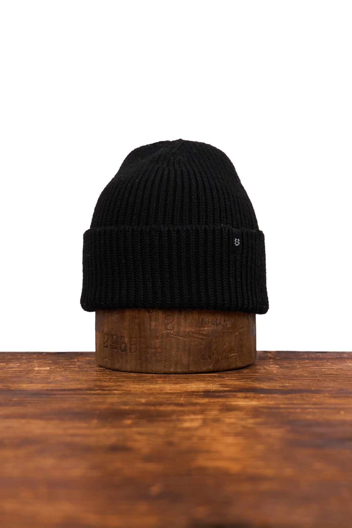 NEW Merino Wool and Recycled Polyester "In The City" Beanie - BLACK