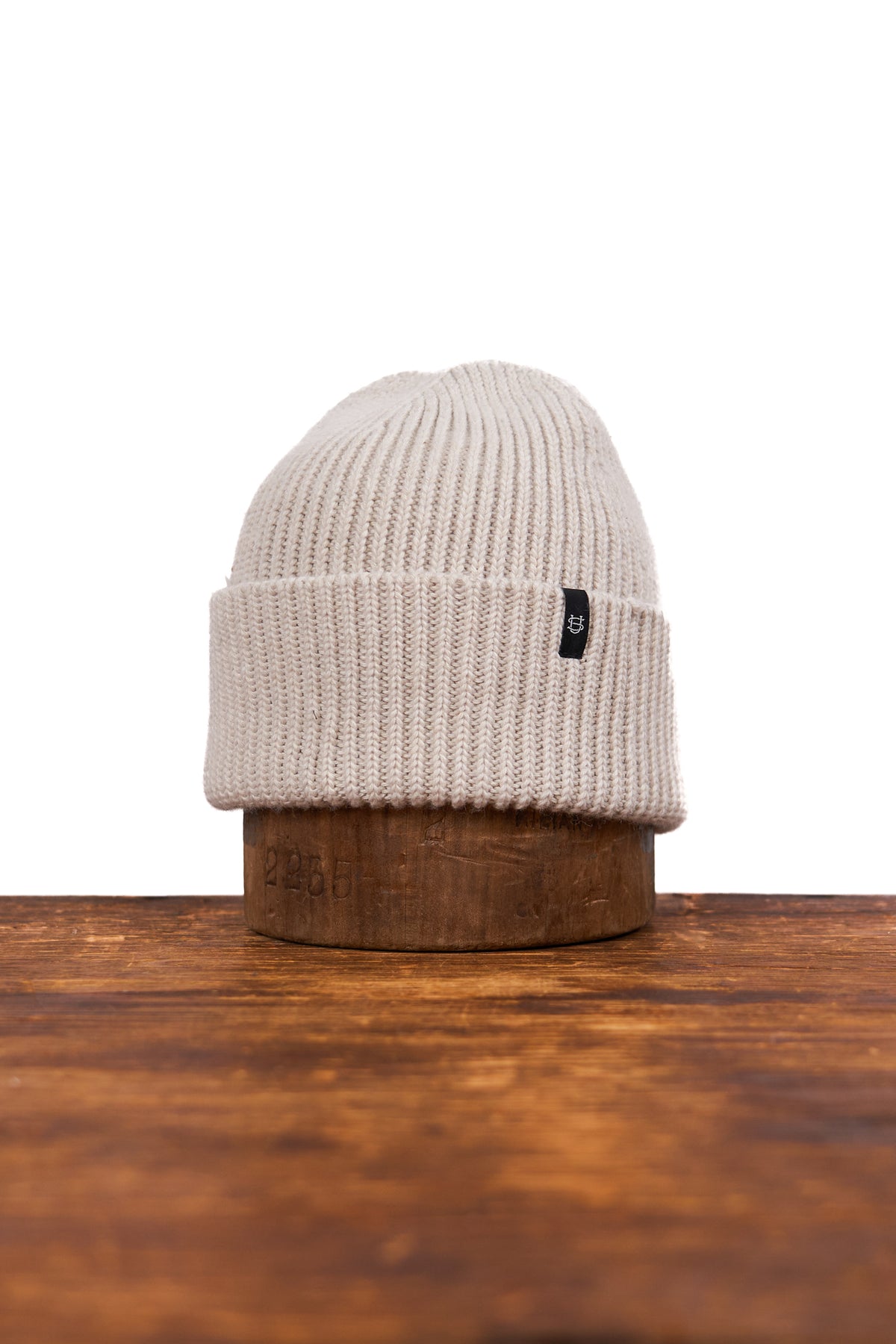 NEW Merino Wool and Recycled Polyester "In The City" Beanie - MUSHROOM