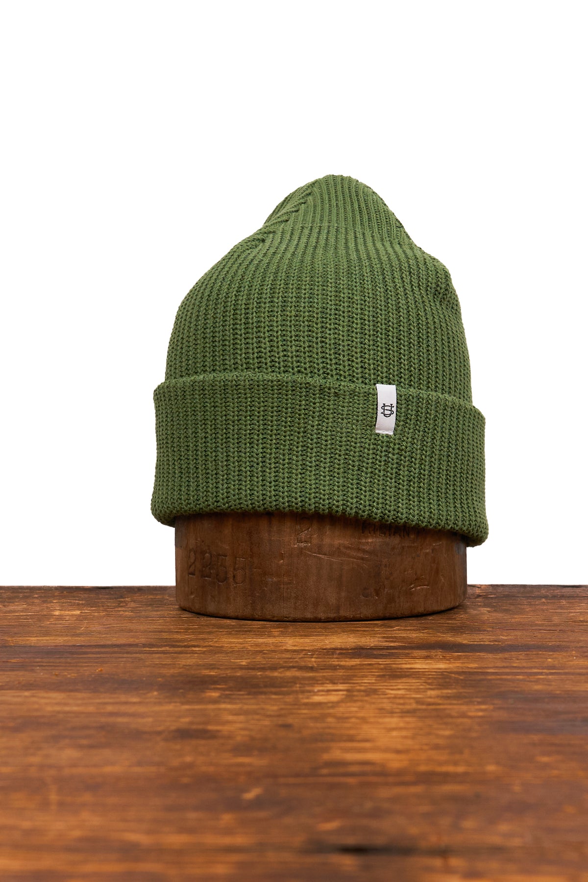 NEW Ulota Moss Green Upcycled Cotton Watchcap