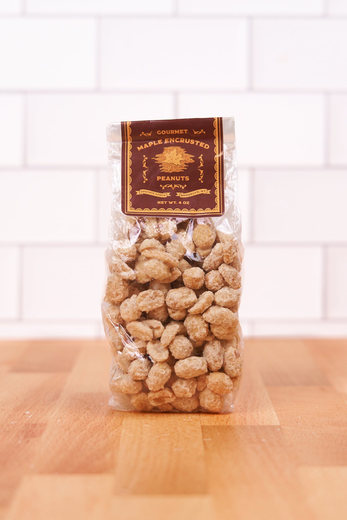 Upstate Stock Maple Collection - ALMONDS, CASHEWS, PEANUTS, and WALNUTS