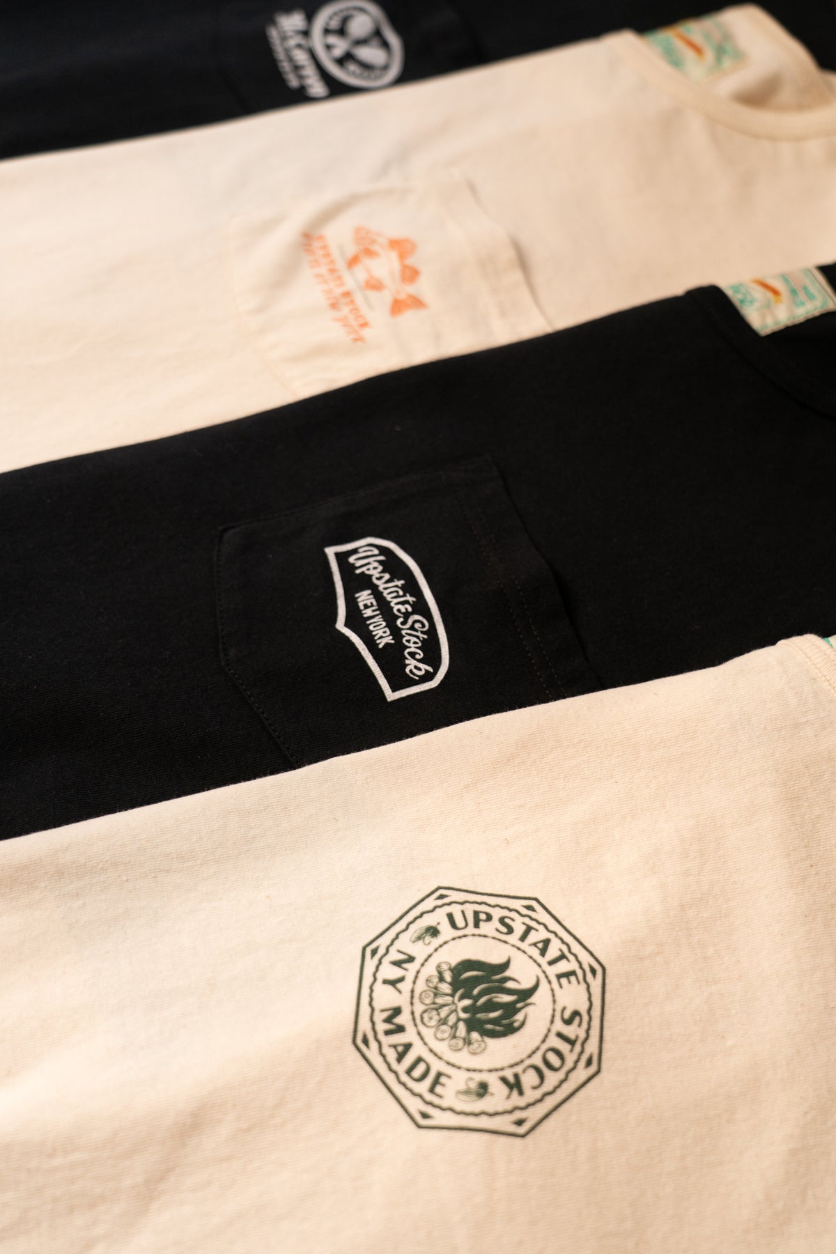 The 50/50 Shirt - POCKET TEE - Black - The McCarren Park Tennis Club